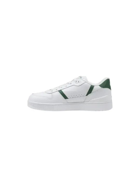 Grüne Lacoste Sneaker mit Streifen