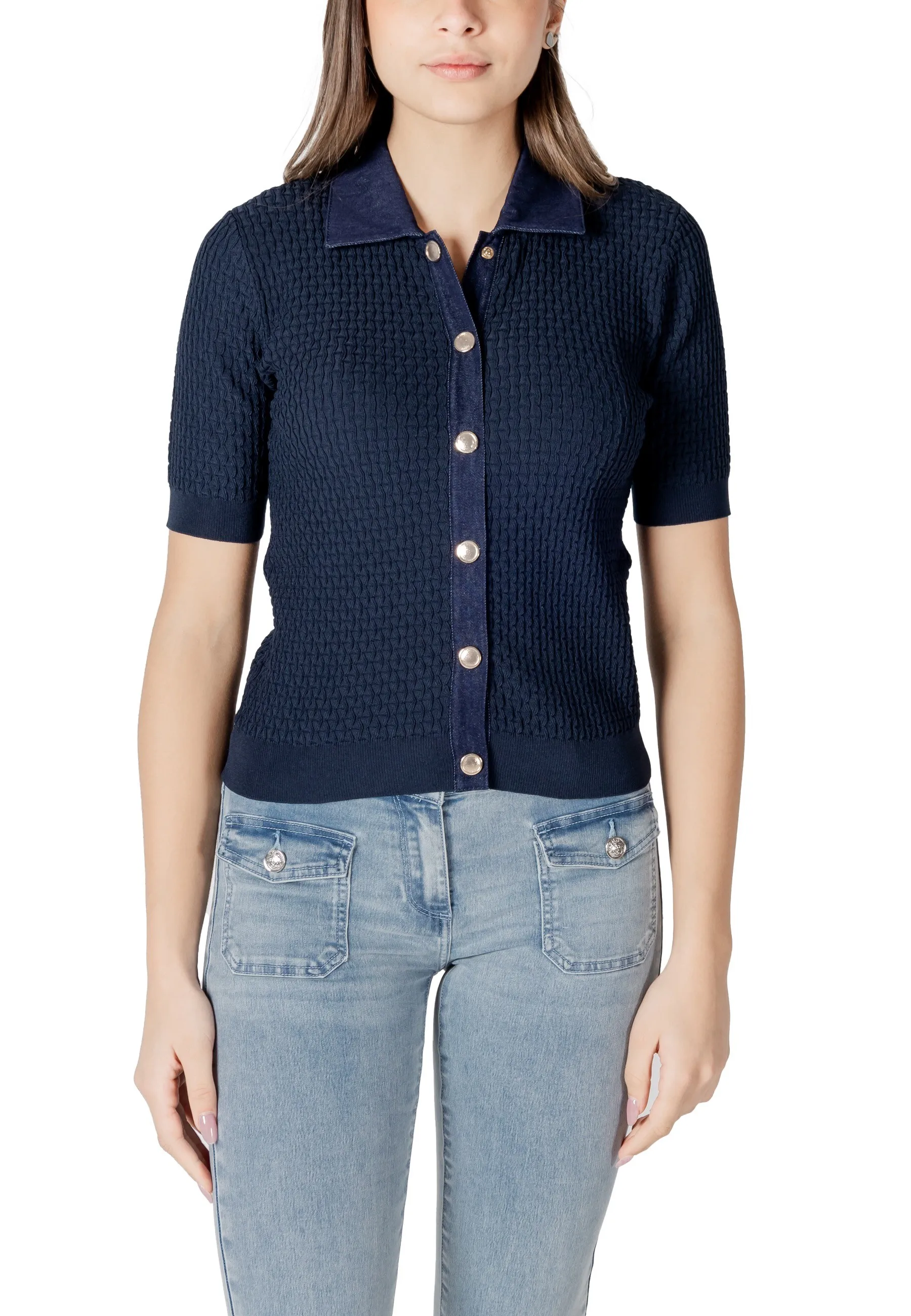 Morgan De Toi Cardigan Blau 484287
