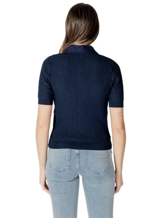 Navyblaues Morgan De Toi Polo