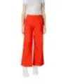 Orange-rosa weite Hosen mit Bund