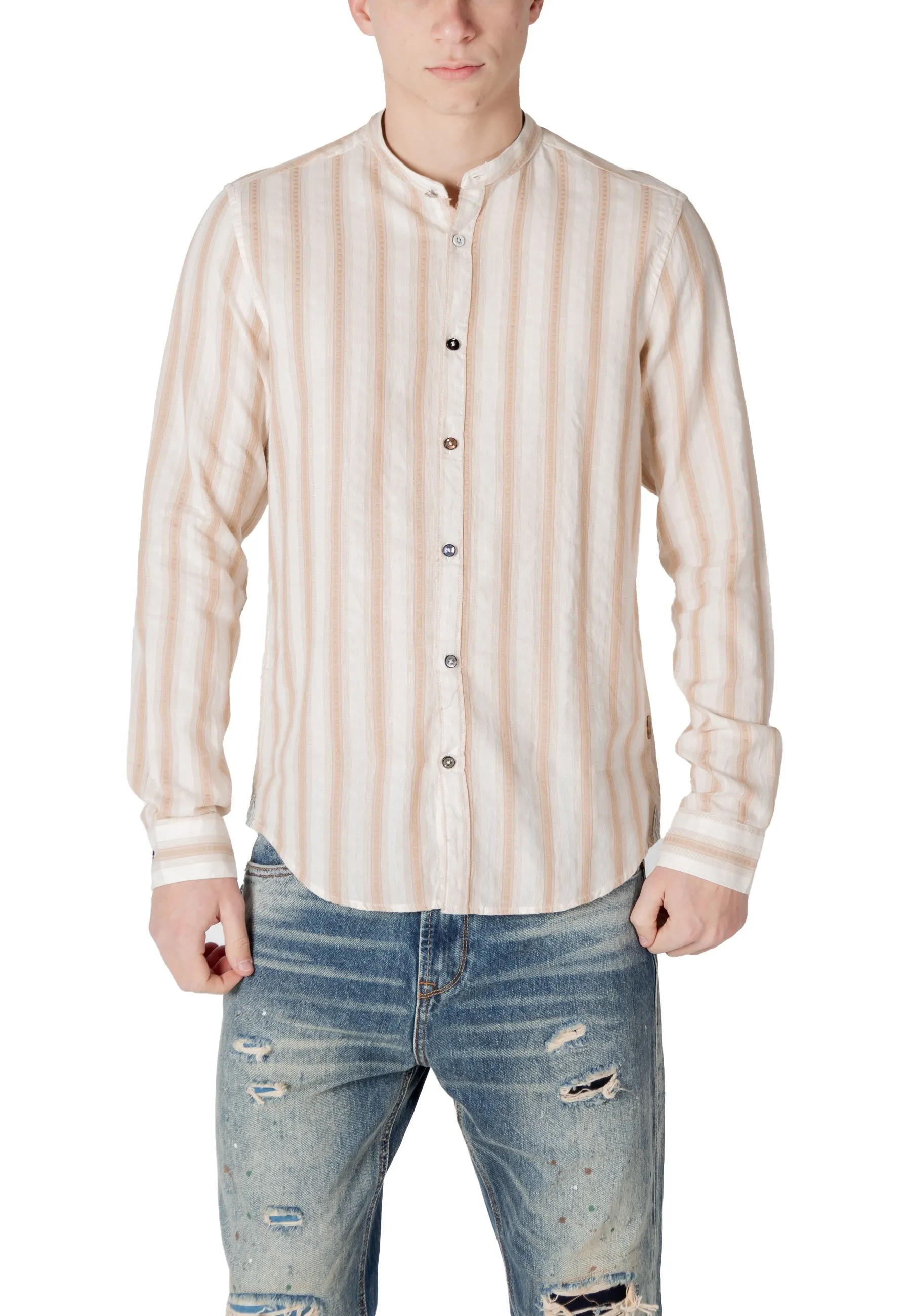 Herren Hemd Beige 484223