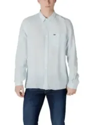 Lacoste 484218 weißes Langarmhemd