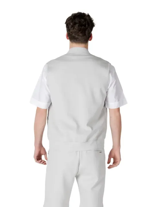 Weißes Antony Morato Polohemd mit Textur