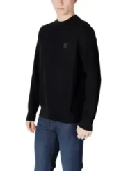 Dunkelblaue Boss Langarm-Pullover