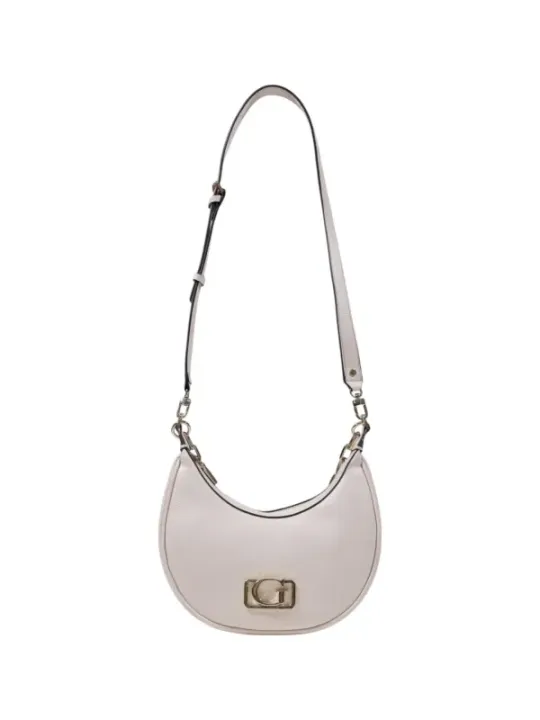 Graue Guess Umhängetasche mit Logo