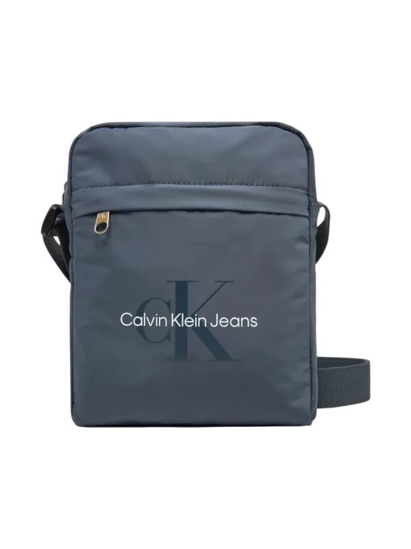 Dunkle graue Herren Umhängetasche Calvin Klein