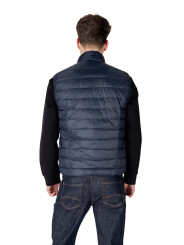 Navyblaue Ea7 Pufferjacke für Herren