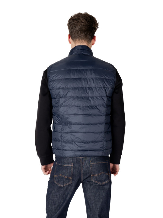 Navyblaue Ea7 Pufferjacke für Herren