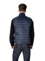 Navyblaue Ea7 Pufferjacke für Herren