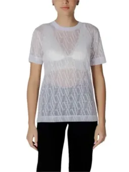 Armani Exchange Logo Transparente Bluse