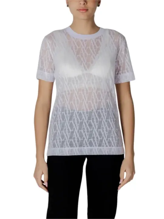 Armani Exchange Logo Transparente Bluse