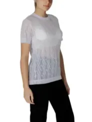 Durchscheinendes Armani Exchange Crew-Neck T-Shirt