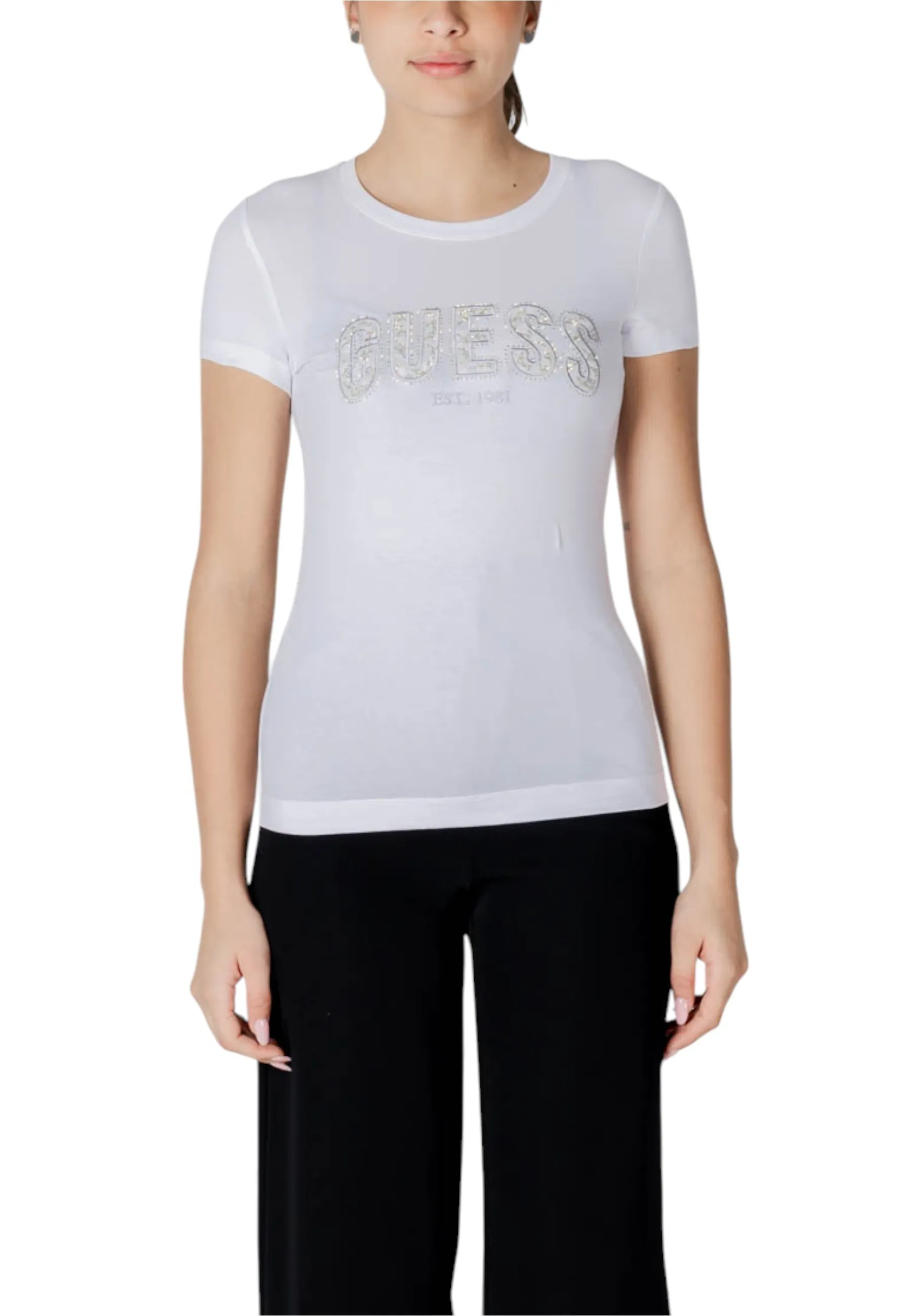Guess T-Shirt Weiß 484034