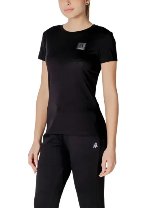 Schwarzes Armani Exchange Sportset Damen