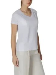Weißes Armani Exchange Damen T-Shirt