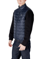 Marineblaues EA7 Puffer-Gilet