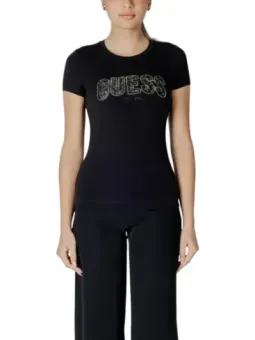 Schwarzes Guess T-Shirt und Hose