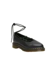 Schwarze Dr. Martens Oxford-Schuhe