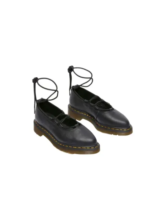 Schwarze Leder Oxford Dr. Martens