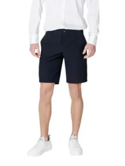 Dunkle graue Herren-Bermuda-Shorts