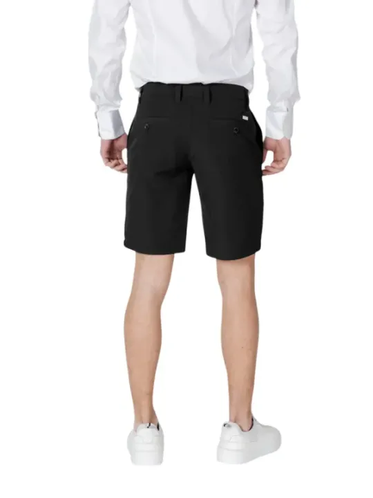 Schwarze Armani Exchange Herrenshorts klassisch