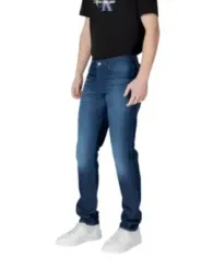 Armani Exchange blaue Stretch-Jeans