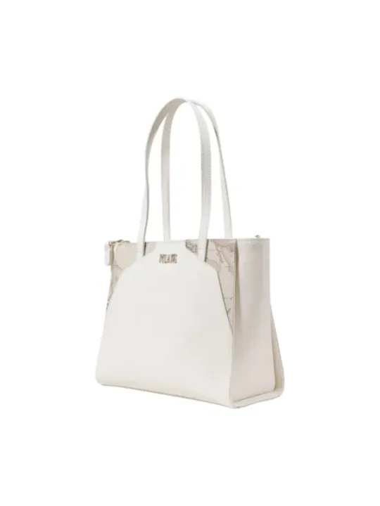 Weiße Alviero Martini Handtasche elegant