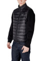 Schwarze EA7 Daunenweste Jeans