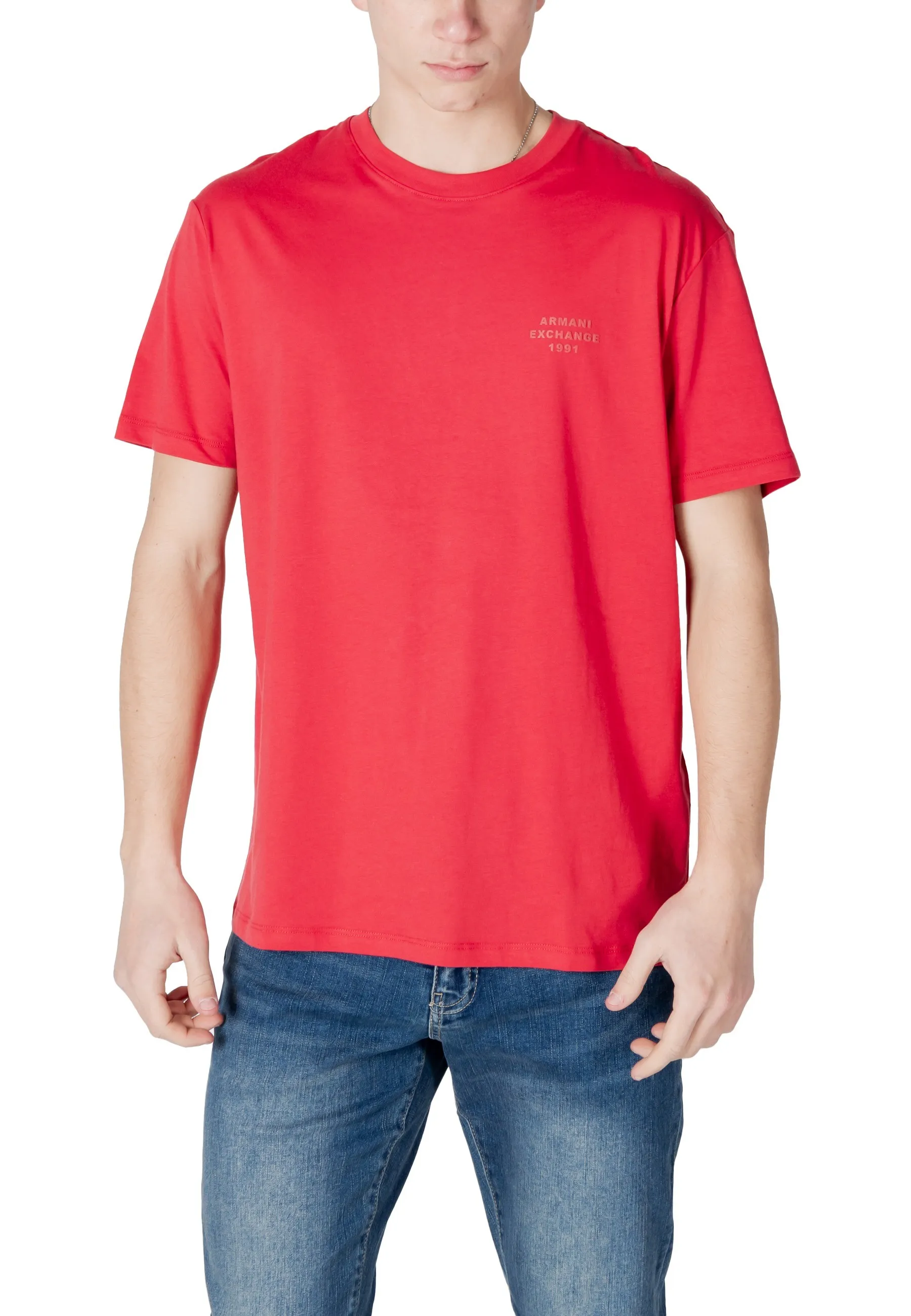 Herren T-Shirt Rot 483869