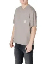 Armani Exchange graues T-Shirt Jeans