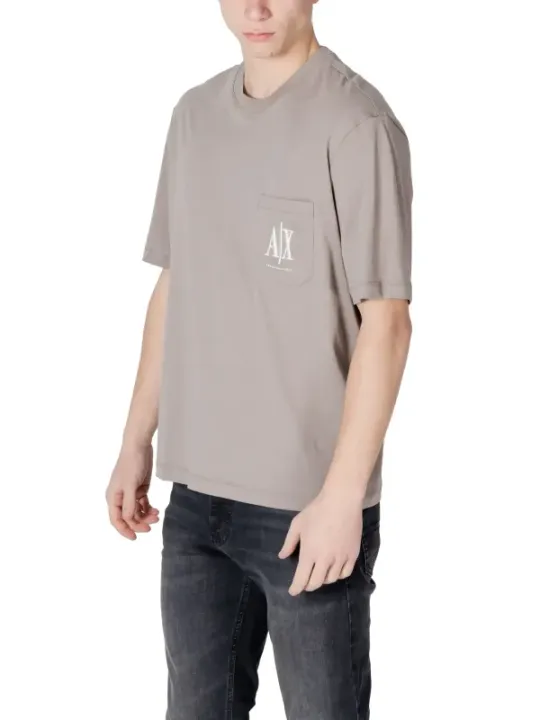 Armani Exchange graues T-Shirt Jeans