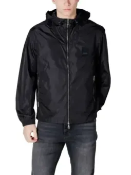 Schwarze Windjacke Armani Exchange 483854