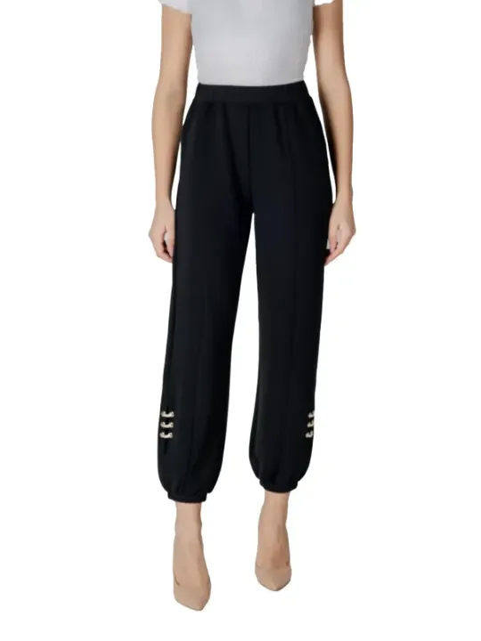 Schwarze Liu Jo Hosen bestickt