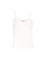 Weißes Camisole mit Ausschnitt Morgan De Toi