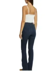 Dunkle blaue Bootcut-Jeans Morgan De Toi