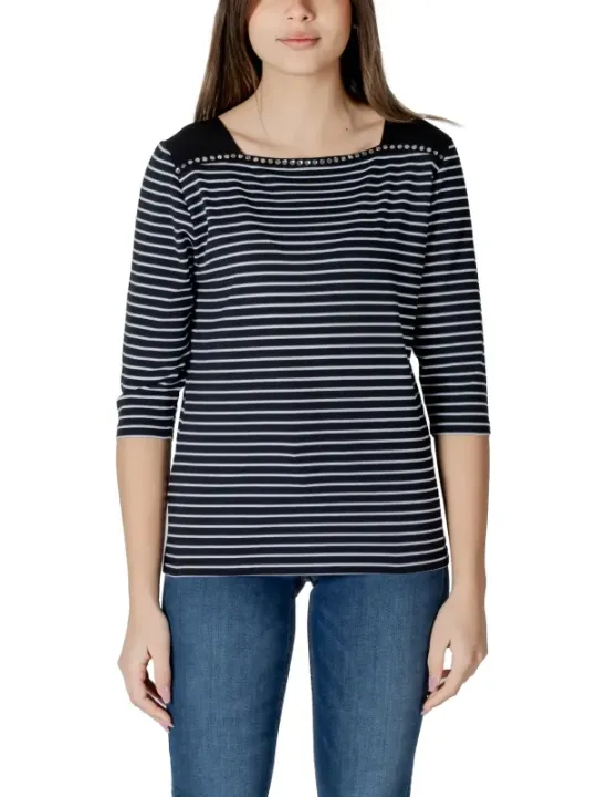 Liu Jo blau-weiß gestreiftes Oberteil