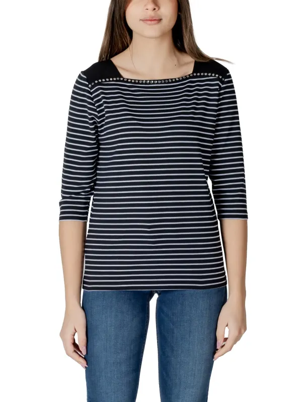 Liu Jo blau-weiß gestreiftes Oberteil