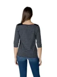 Gestreiftes Liu Jo Damenoberteil mit Ausschnitt