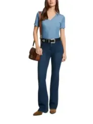 Morgan De Toi T-Shirt Azurblau | online kaufen