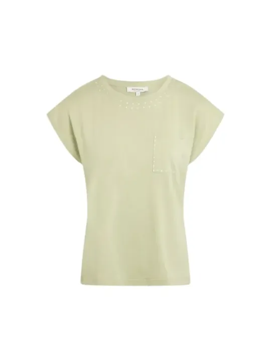 Morgan De Toi T-Shirt Grün | online kaufen