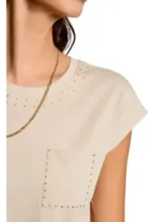 Morgan De Toi T-Shirt Beige | online kaufen