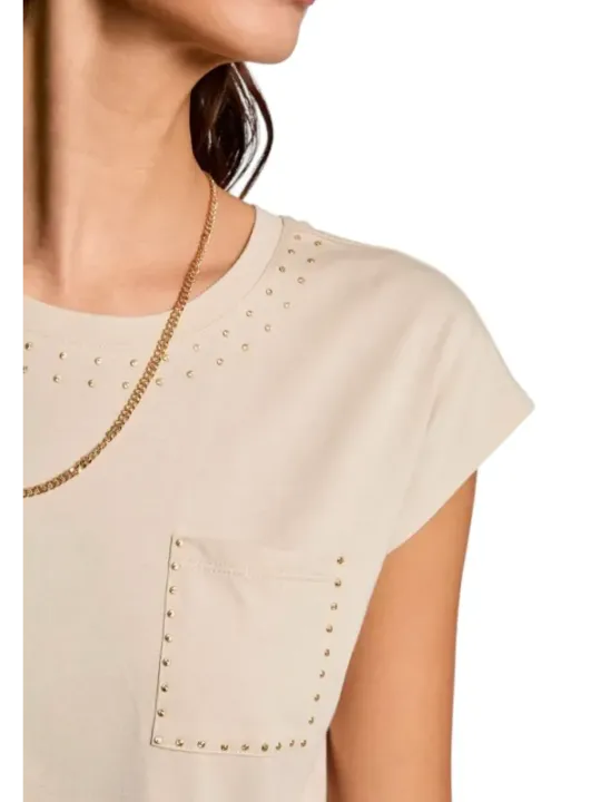 Morgan De Toi T-Shirt Beige | online kaufen