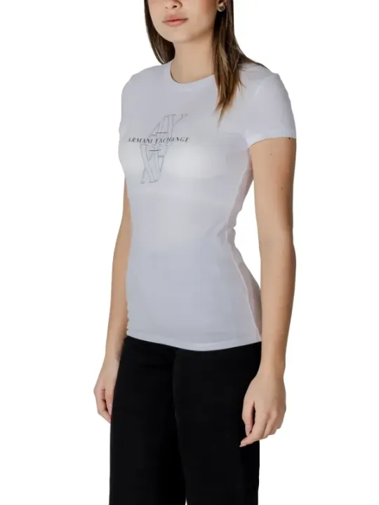 Armani Exchange Damen Baumwoll-T-Shirt