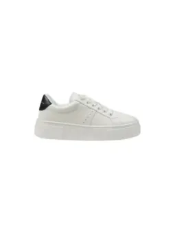 Weiße Armani Exchange Ledersneaker Ansicht