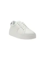 Weiße Armani Exchange Leder Sneaker