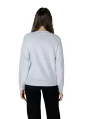 Weißer Armani Exchange Crewneck Pullover