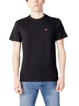 Napapijri graues T-Shirt mit Logo
