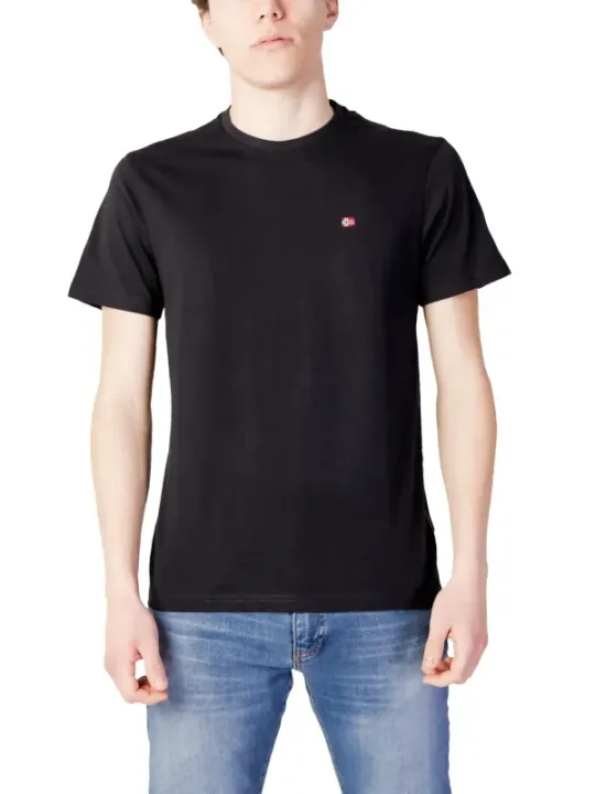 Napapijri graues T-Shirt mit Logo