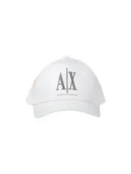 Graue Armani Exchange Baseballkappe