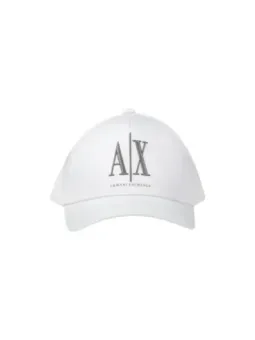 Graue Armani Exchange Baseballkappe